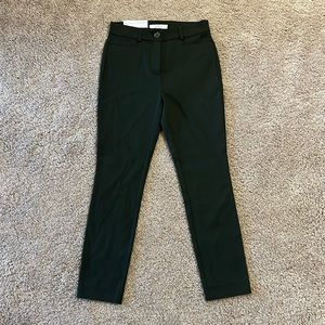 Brand New Loft “The Sutton Skinny” Dark Green Dress Pants - Size 00P (petite)